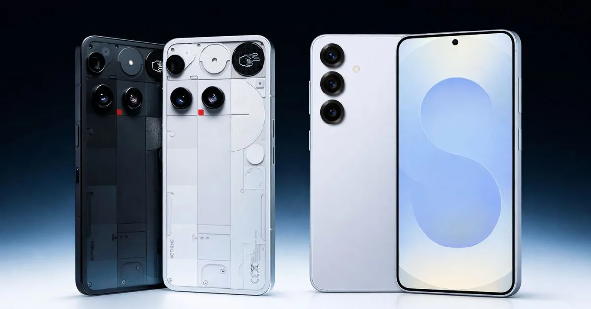 Nothing Phone 3 vs Galaxy S25