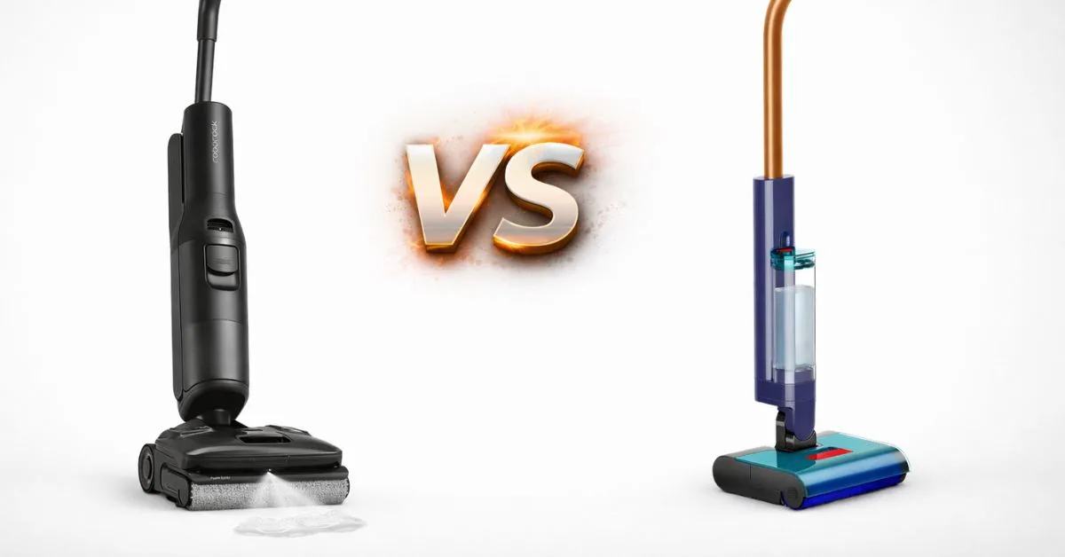 Roborck f25 AGE Pro vs Dyson Clean+Wash Hygiene
