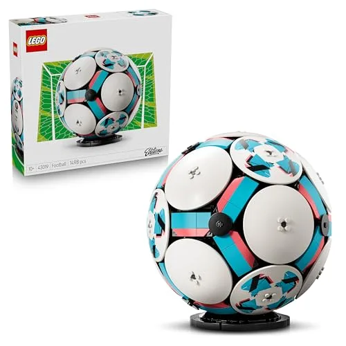 LEGO Editions Pallone da Calcio Giocattolo - Kit di Modellismo 3D con Mini-Stadio Interattivo - Regalo di Compleanno per Bambini e Bambine da 10 Anni in su e per Adulti Amanti dello Sport - 43019