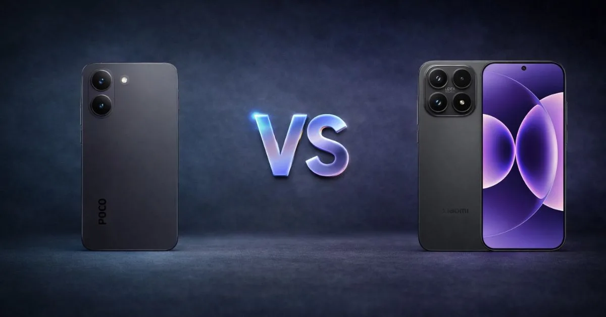 Confronto tra POCO X8 Pro vs Xiaomi 17