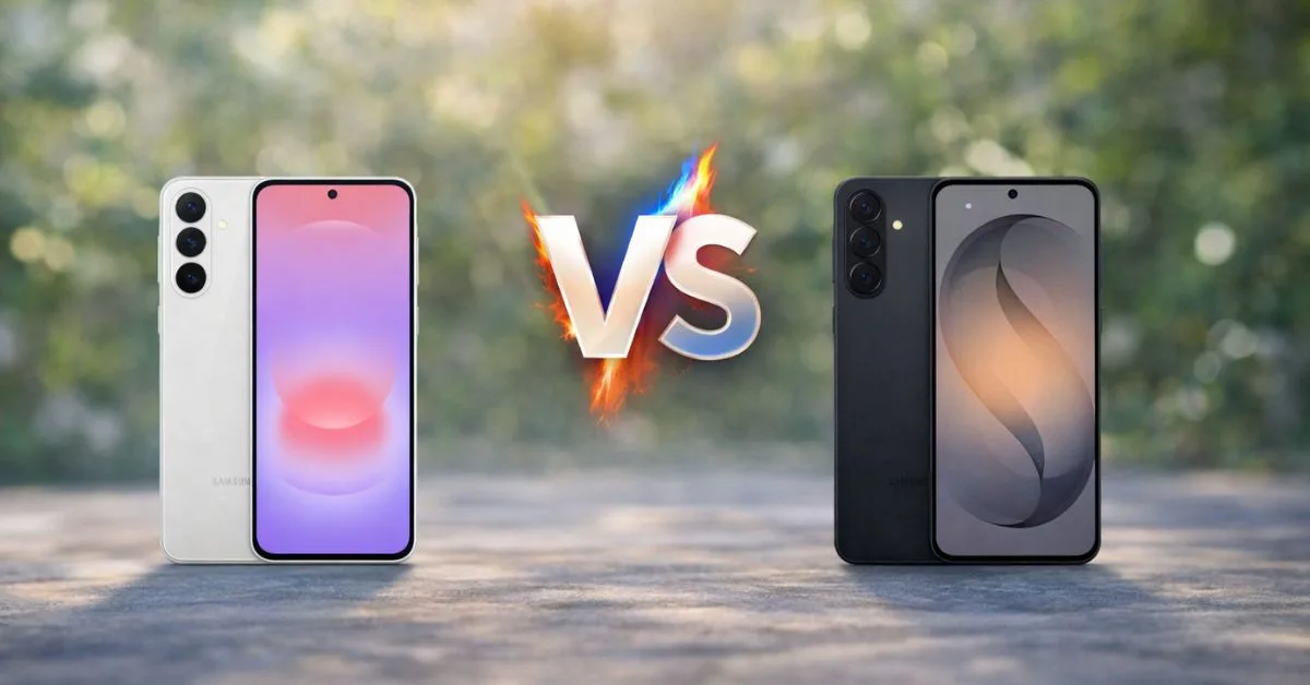 Galaxy A37 vs Galaxy S26: cosa cambia?