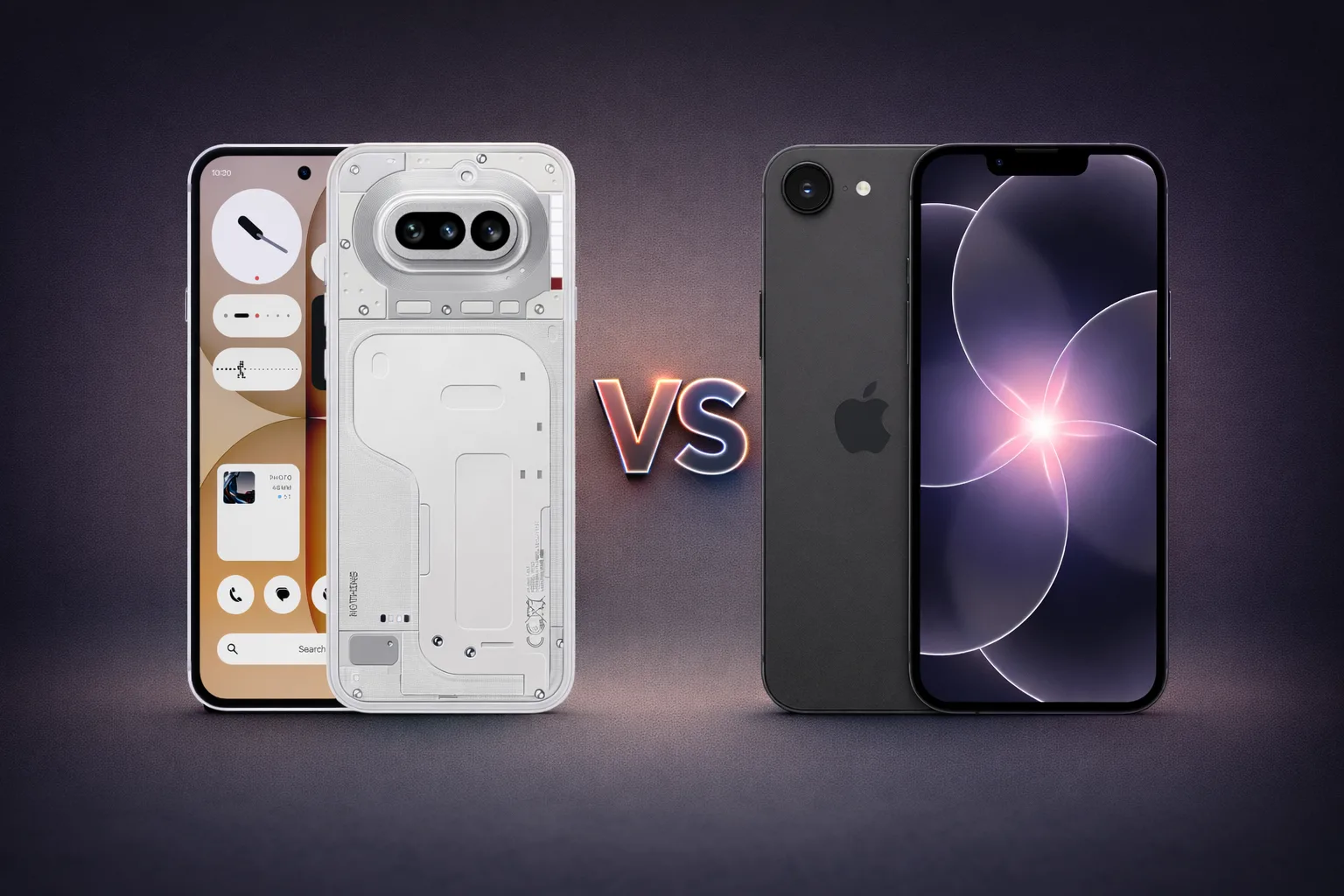 Nothing Phone (4a) o iPhone 17e: confronto completo