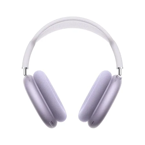 Apple AirPods Max 2, Cuffie wireless over-ear, Cancellazione attiva del rumore, Audio adattivo, Audio spaziale personalizzato, Traduzione in tempo reale - Viola