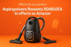 Immagine editoriale che rappresenta: Aspirapolvere Rowenta RO4B50EA in offerta su Amazon