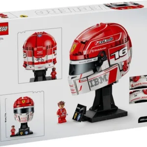 Lego Casco di Charles Leclerc Scuderia Ferrari HP 43014