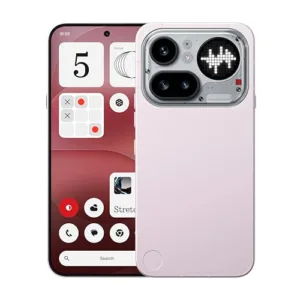 Nothing Phone (4a) Pro - Tripla Fotocamera 50MP, Ultra Zoom 140x, Smartphone Unibody in Metallo, Batteria Lunga Durata, Ricarica Rapida 50W, AMOLED 144Hz, Glyph Bar, 12GB+256GB - Rosa