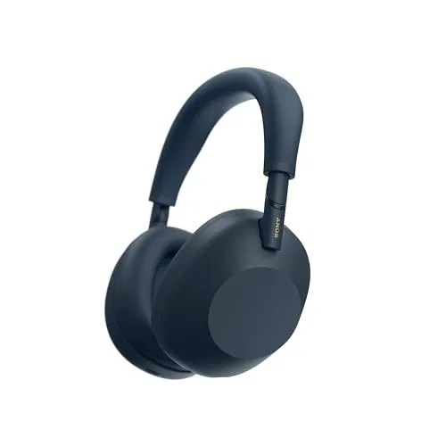 Sony WH-1000XM6 Cuffie wireless Premium con cancellazione del rumore, audio Hi-Res, massimo comfort, design pieghevole, custodia resistente, batteria da 30 ore NC On, iOS e Android - Midnight Blue