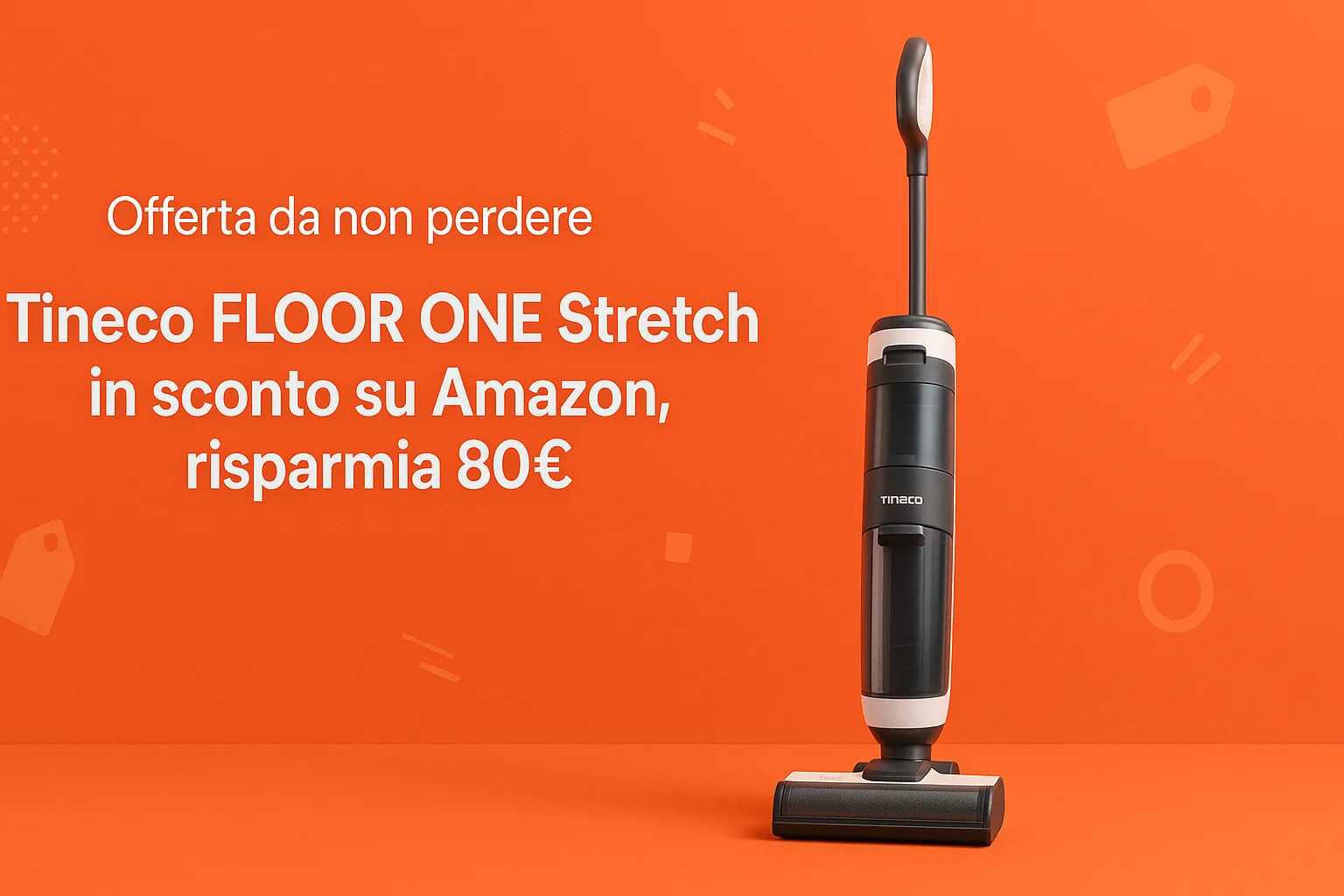 Roborock QV 35A robot aspirapolvere in offerta su Amazon