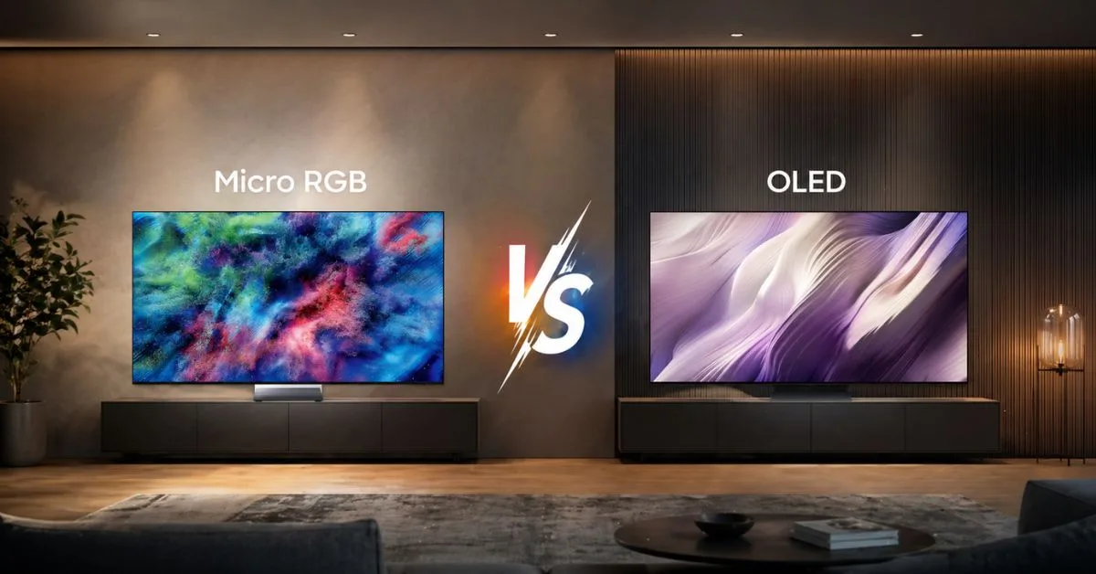 Micro RGB vs OLED: differenze reali tra le due tecnologie