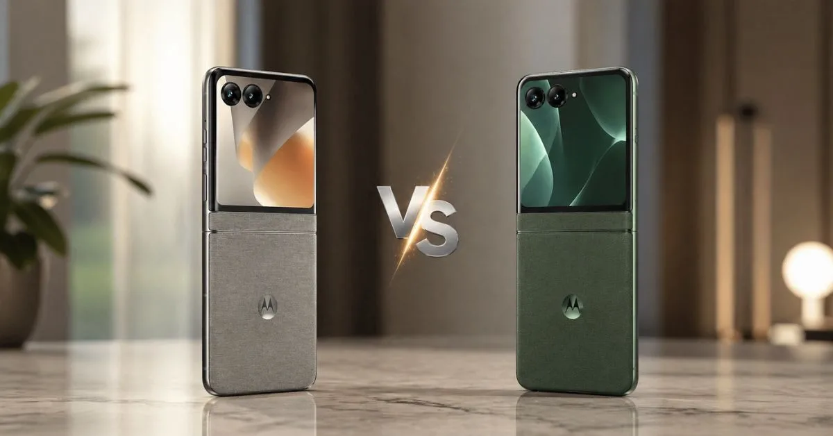 Motorola Razr 70 vs Razr 60