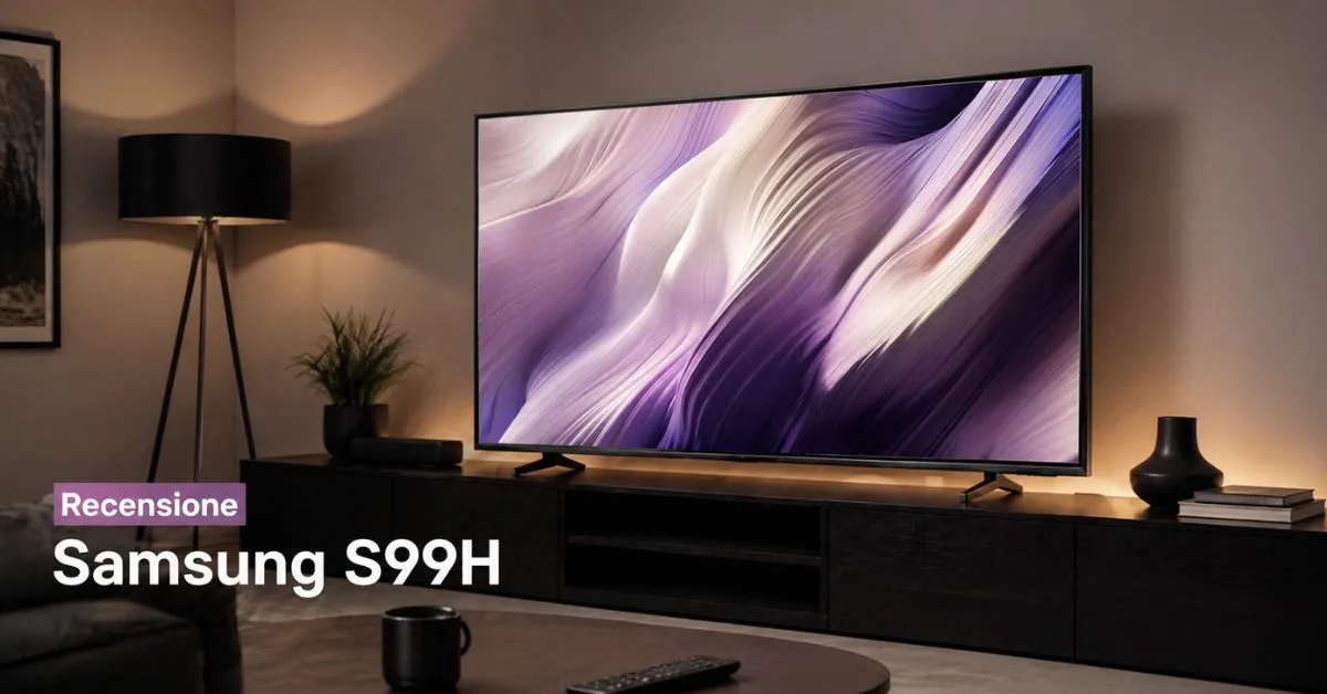 Samsung S99H: un OLED premium che punta tutto sull’AI