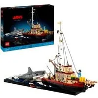 Ideas 21350 Lo Squalo, Kit Modellismo per Adulti da Costruire, Diorama da Collezione, Regalo Creativo per Uomo o Donna, Giochi di costruzione