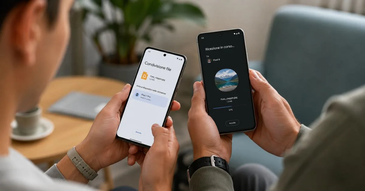 AirDrop su Android via Quick Share chi potrà usarlo davvero