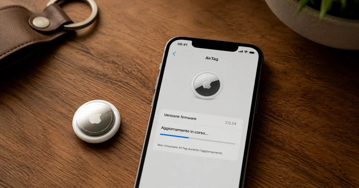 Apple aggiorna AirTag 2 con firmware 3.0.49