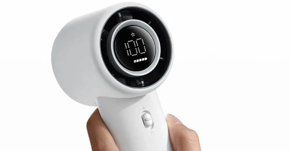 Xiaomi lancia ventilatore portatile con lunga autonomia e alta potenza