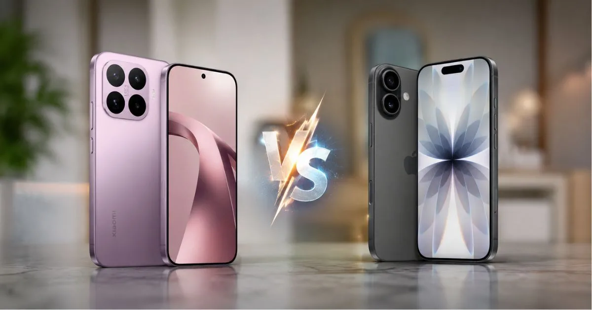Xiaomi 17T vs iPhone 17