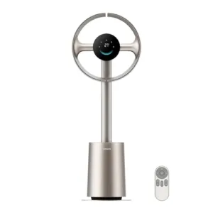DREAME MF10 Ventilatore senza Pale con Flusso d’Aria a 270°, Circolazione in Tutta la Stanza, Flusso d’Aria che si Adatta alla Temperatura, Sperimenta un Nuovo Tipo di Ventilazione, Filtro Lavabile