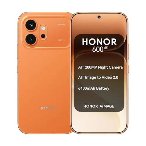 Honor 600 8GB e 256GB Arancione