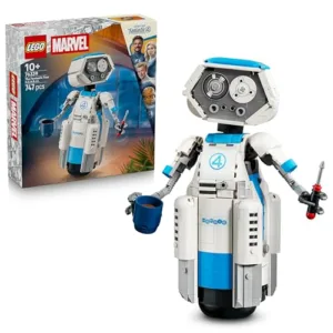 LEGO ǀ Marvel I Fantastici Quattro H.E.R.B.I.E. - Action Figure di Robot Giocattolo da Collezione con Accessori - Decorazione Cameretta - Regalo per Bambini da 10 Anni in su Fan dei Supereroi - 76339