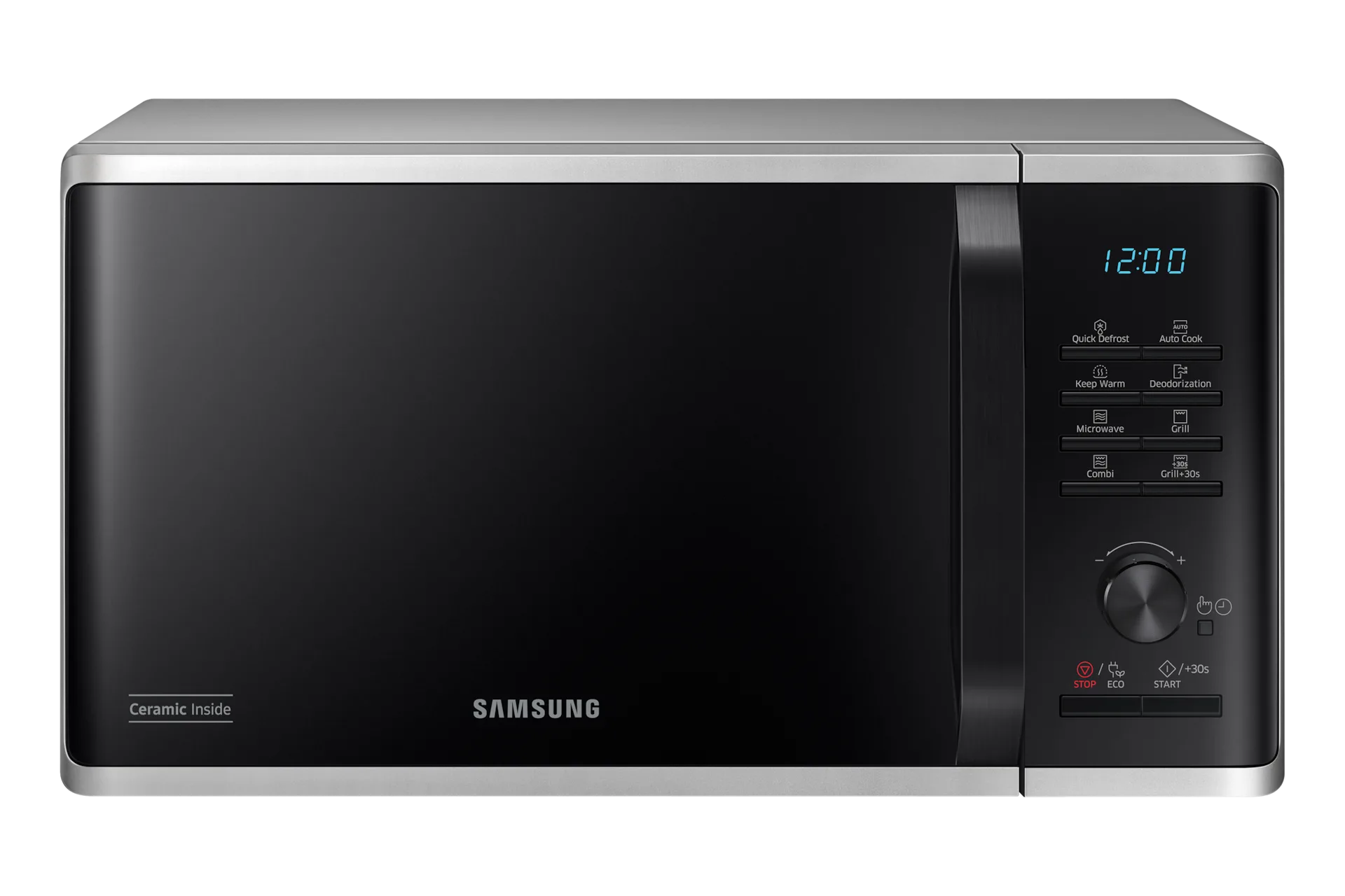Microonde Samsung Grill Cottura Croccante 23L MG23K3515CS, Silver