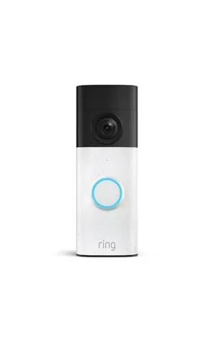 Ring Battery Video Doorbell 2gen Bianco screziato