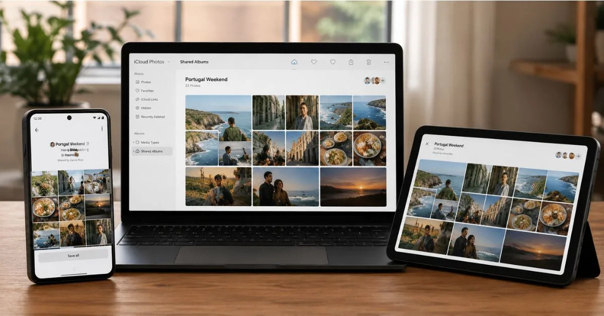 Condivisione iCloud Shared Album: Apple supporta Android e Windows