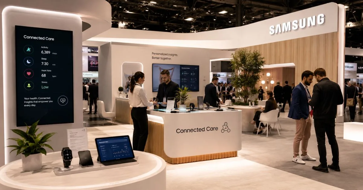 Samsung Connected Care trasforma la salute quotidiana a VivaTech 2026