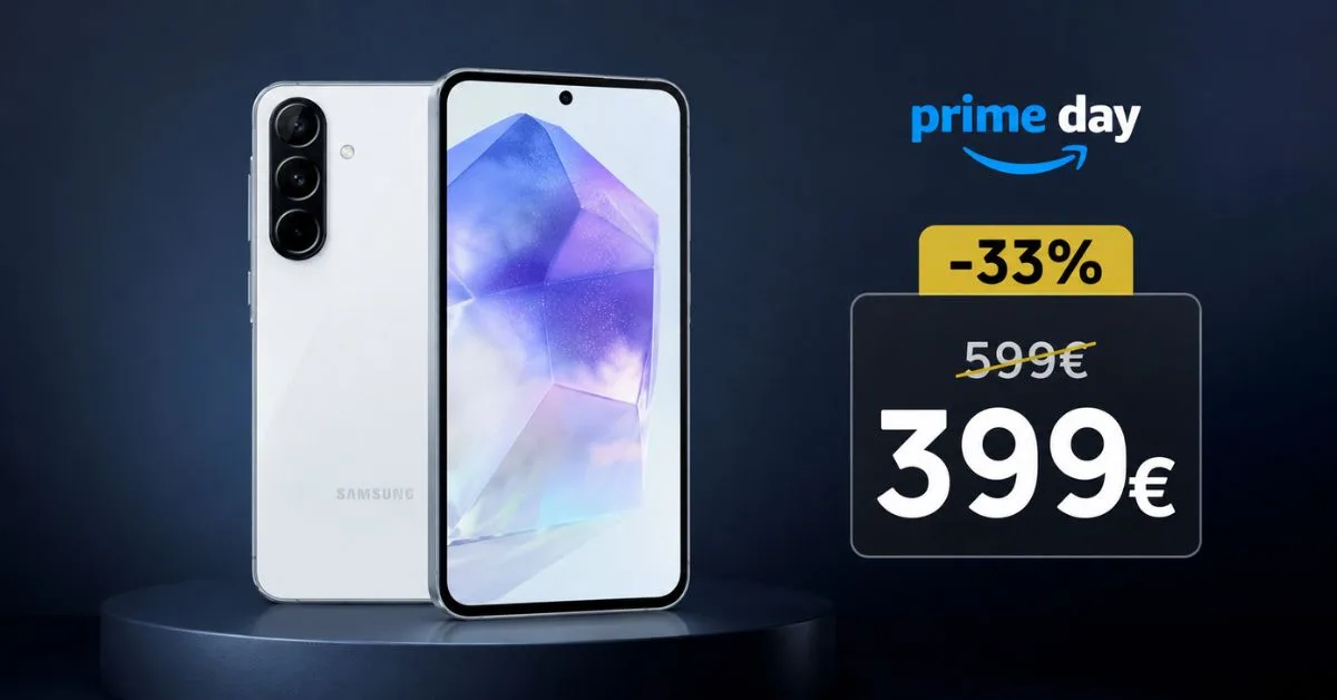 Samsung Galaxy A57 5G in offerta Prime Day