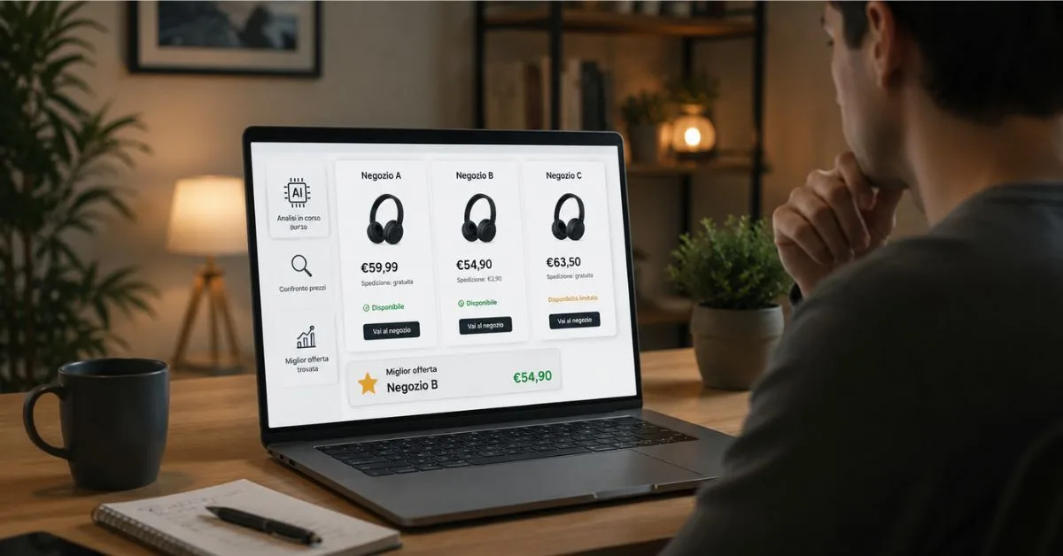 Sempre più persone chiedono all'AI dove comprare un prodotto