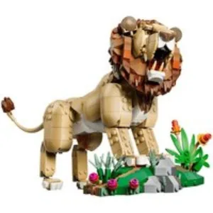 Costruzioni LEGO 31386 CREATOR 3 IN 1 Animali selvatici: Leone Maestos