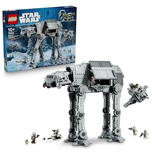 LEGO Star Wars 75454 AT-AT Imperial Remnant con INT-4 - Kit di Modellismo da The Mandalorian and Grogu con Navetta, Speeder Bike, 6 Minifigure e 1 Figura - Idea Regalo per Bambini da 10 Anni in su