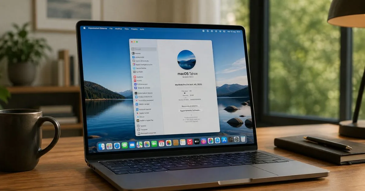 macOS Tahoe 26.5.1 corregge bug critico su Mac M5