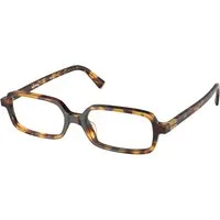 Miu Miu Donna Miu Miu MU 11ZS 14L08N Occhiali da sole Acetato Tartaruga Trasparente Squadrata Normale