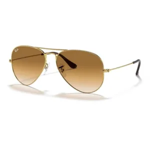 Occhiali da Sole Ray-Ban AVIATOR LARGE METAL RB 3025 Gold/Light Brown Shaded 62/14/140 unisex