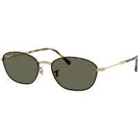 Ray – Ban Donna Ray – Ban RB3749 927358 Occhiali da sole Metallo Tartaruga Verde G15 Geometrica Polarizzata