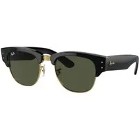 Ray – Ban Unisex Ray – Ban RB0316S MEGA CLUBMASTER 901/31 Occhiali da sole Acetato Nero G15 Squadrata Normale
