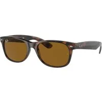 Ray – Ban Unisex Ray – Ban RB2132 NEW WAYFARER 710 Occhiali da sole Iniettato Tartaruga  Squadrata Normale