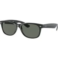 Ray - Ban Unisex Ray - Ban RB2132 NEW WAYFARER 901L Occhiali da sole Iniettato Nero G15 Squadrata Normale