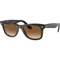 Ray – Ban Unisex Ray – Ban RB2140 WAYFARER 902/51 Occhiali da sole Acetato Tartaruga Marrone Squadrata Normale