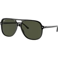 Ray - Ban Unisex Ray - Ban RB2198 BILL 901/31 Occhiali da sole Acetato Nero G15 Squadrata Normale