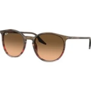 Ray - Ban Unisex Ray - Ban RB2204 13953B Occhiali da sole Acetato Marrone Rosa Pantos Normale Sfumato