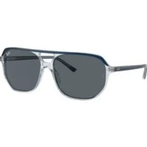 Ray - Ban Unisex Ray - Ban RB2205 BILL ONE 1397R5 Occhiali da sole Acetato Blu Blu Geometrica Normale