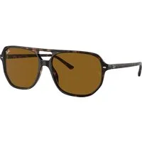 Ray - Ban Unisex Ray - Ban RB2205 BILL ONE 902/33 Occhiali da sole Acetato Tartaruga Marrone Geometrica Normale