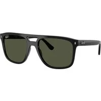 Ray – Ban Unisex Ray – Ban RB2213 901/31 Occhiali da sole Acetato Nero Verde G15 Squadrata Normale