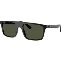 Ray – Ban Unisex Ray – Ban RB2222 901/31 Occhiali da sole Acetato Nero Verde Squadrata Normale