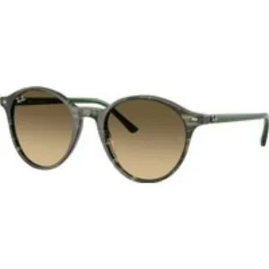 Ray - Ban Unisex Ray - Ban RB2230 BERNARD 14210A Occhiali da sole Acetato Multi-colore Marrone Pantos Normale
