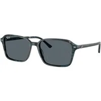 Ray – Ban Unisex Ray – Ban RB2231 RAIMOND 1417R5 Occhiali da sole Acetato Blu Blu Squadrata Normale