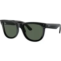 Ray – Ban Unisex Ray – Ban RBR0502S WAYFARER REVERSE 6677VR Occhiali da sole Acetato Nero Verde Squadrata Normale