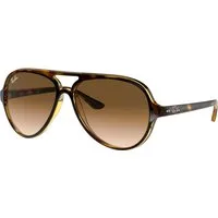 Ray – Ban Uomo Ray – Ban RB4125 CATS 5000 710/51 Occhiali da sole Iniettato Tartaruga  Pilot Normale Sfumato