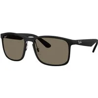 Ray - Ban Uomo Ray - Ban RB4264 601S87 Occhiali da sole Nylon Nero Squadrata Polarizzata